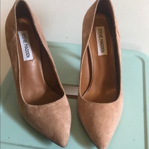 Blush Steve Madden pumps - worn one time!